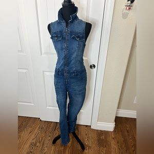 Denim jumpsuit